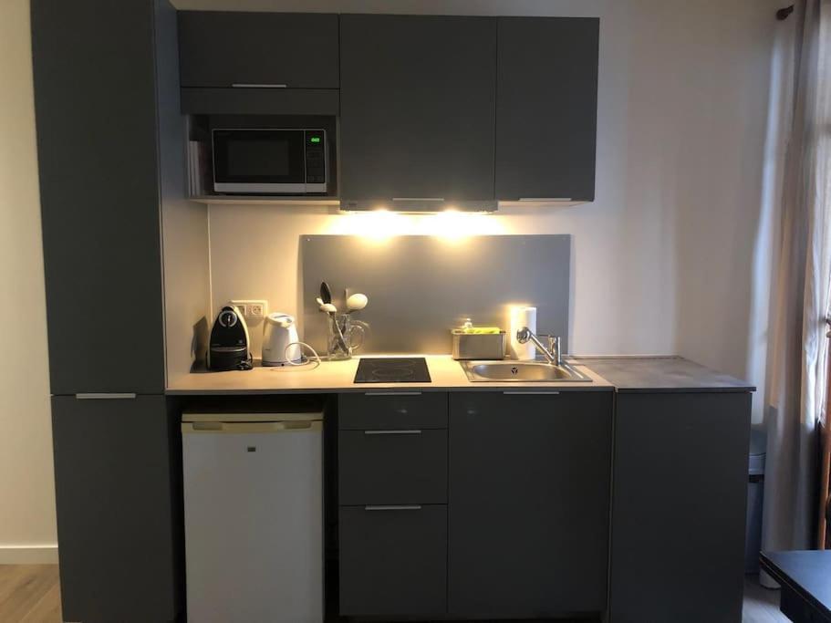 Studio Au Coeur D'Evian Les Bains Εξωτερικό φωτογραφία